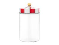Zdjęcie: Pojemnik do przechowywania biało-czerwony 1200 ml dekoracja cirus ALTOM DESIGN