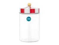 Zdjęcie: Pojemnik do przechowywania biało-czerwony 1200 ml dekoracja cirus ALTOM DESIGN