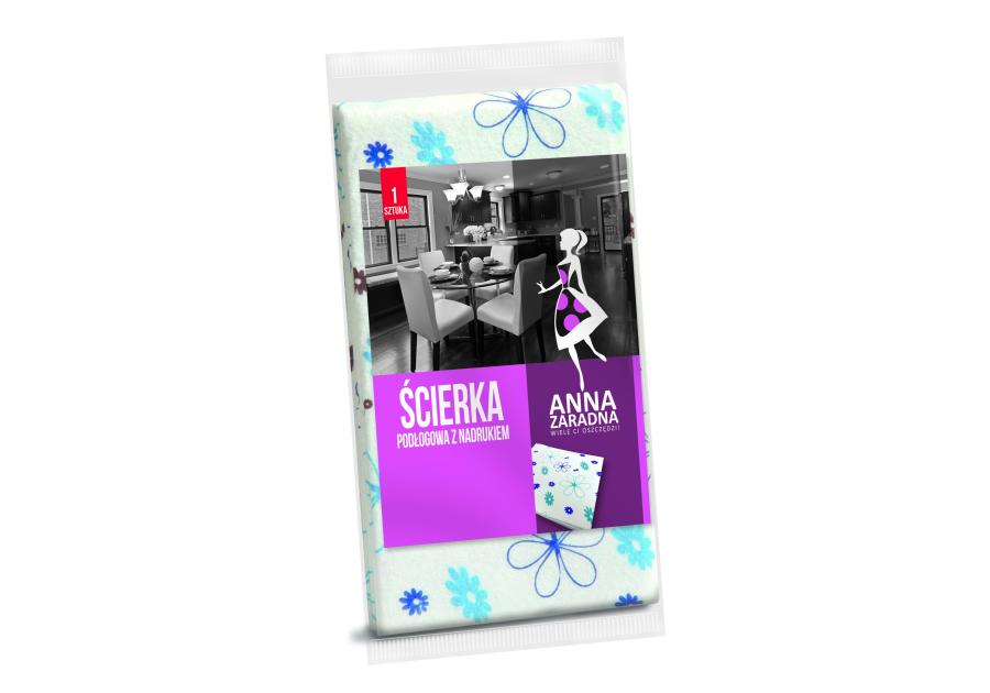 Zdjęcie: Ścierka podłogowa z nadrukiem 50x60 cm ANNA ZARADNA