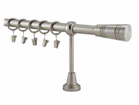 Karnisz pojedynczy Valentina fi 19 mm - 240 cm tubo satyna folia KARWEL