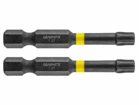 Bity udarowe TX27 x 50 mm- 2 szt. GRAPHITE