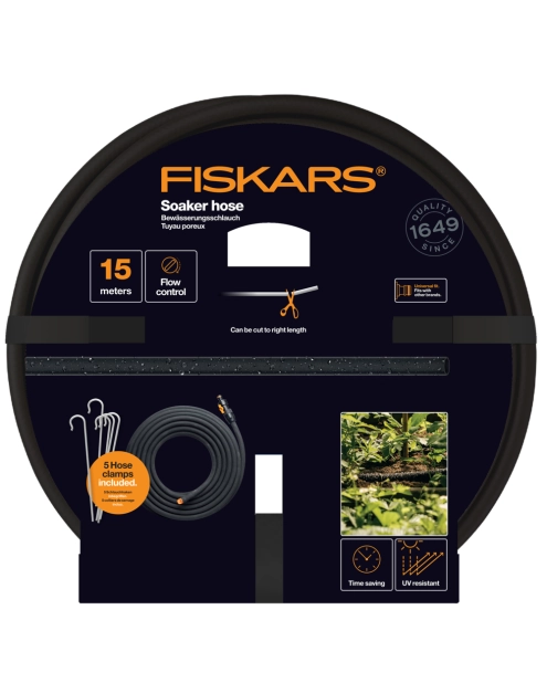 Zdjęcie: Wąż nawadniajcy 15 m FISKARS