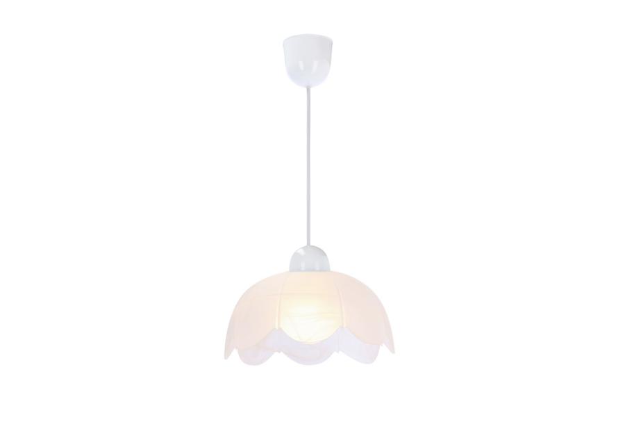 Zdjęcie: Lampa wisząca Bratek 18 1x60W E27 klosz biały CANDELLUX