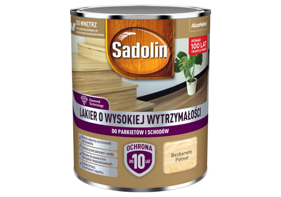 Zdjęcie: Lakier o wysokiej wytrzymałości półmat 4,5 L SADOLIN