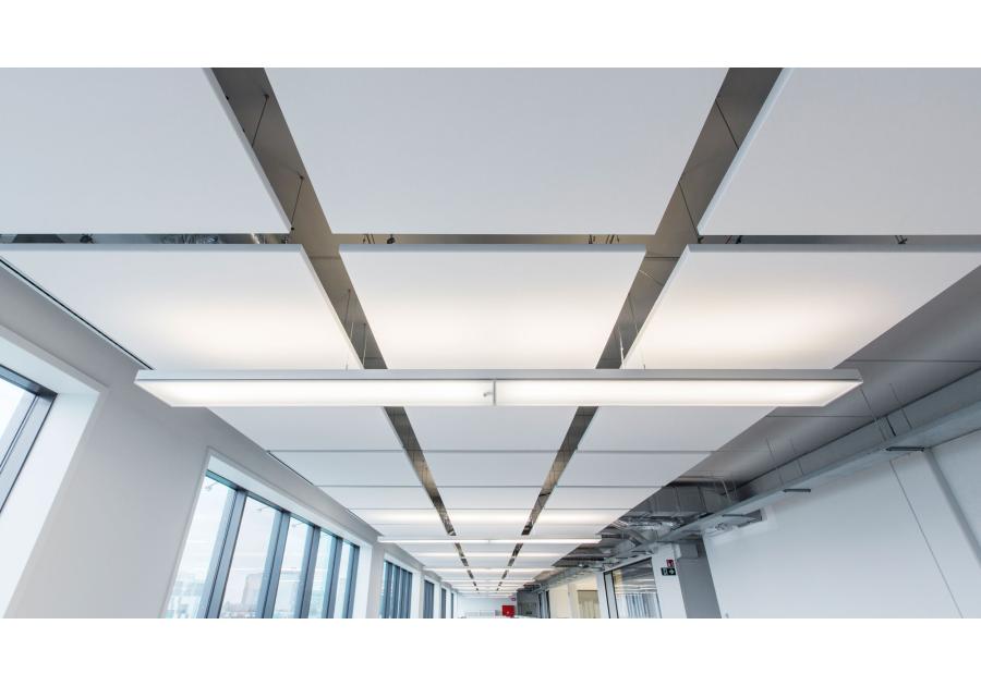 Zdjęcie: Wyspa Eclipse A Kwadrat 1160x1160x40 mm bezramowa wyspa akustyczna ROCKFON