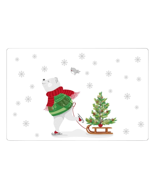 Zdjęcie: Mata stołowa Christmas Bear 28x43 cm ALTOMDESIGN