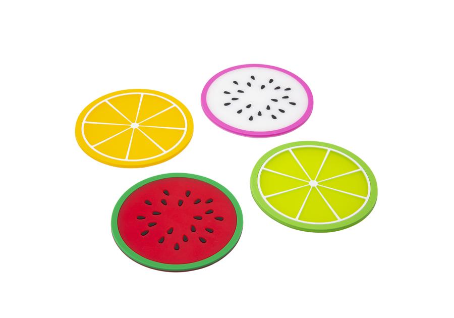 Zdjęcie: Komplet podkładek Tropicana pod kubek średnica 9 cm mix wzorów ALTOM DESIGN