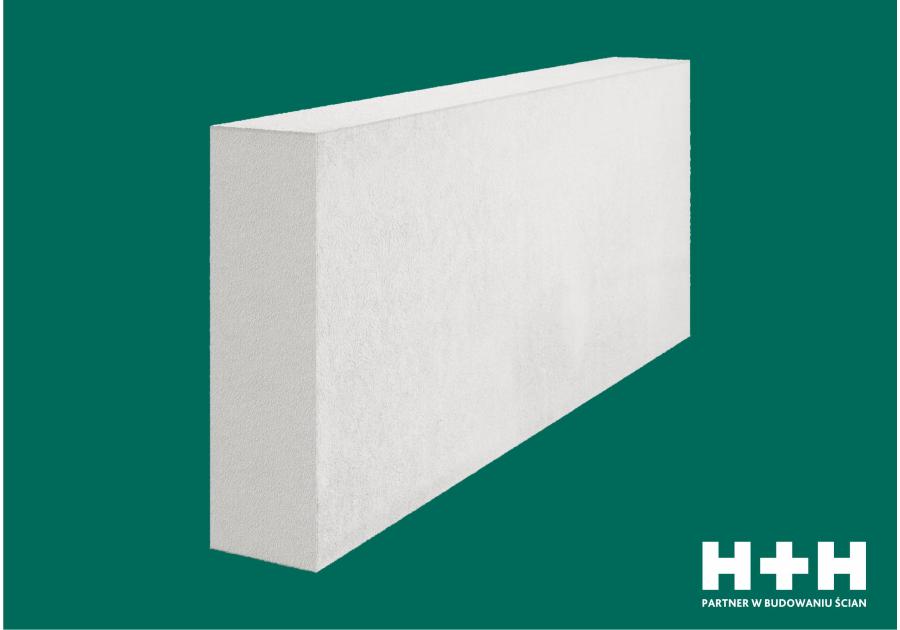 Zdjęcie: Bloczek z betonu komórkowego Gold  2,5-500 120x240x590 mm H+H