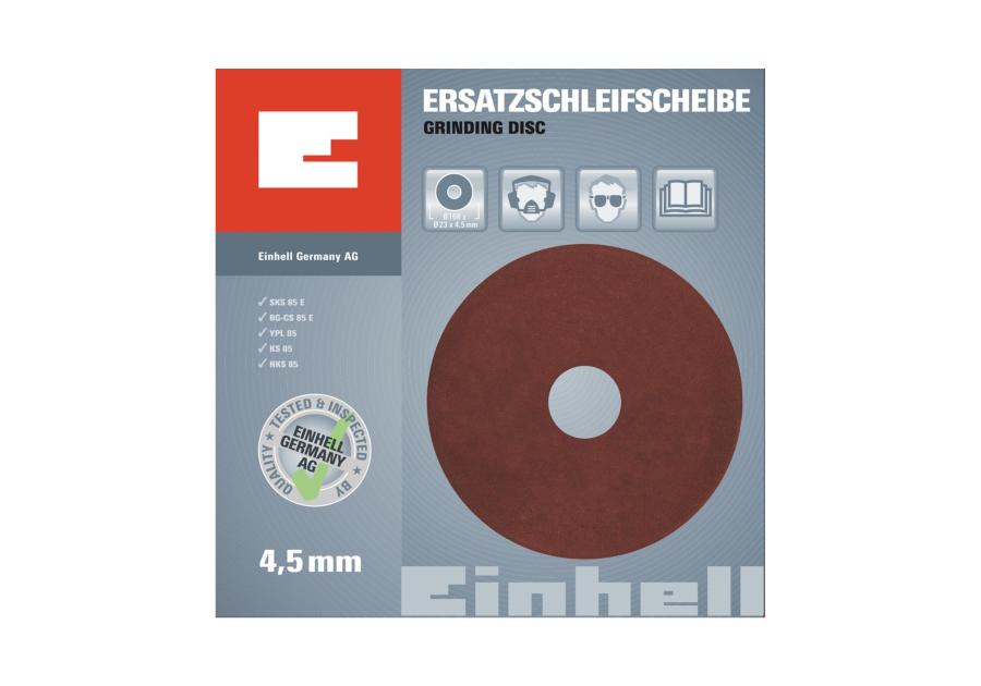 Zdjęcie: Tarcza 4,5 mm do BG-CS 85 E 4500071 EINHELL