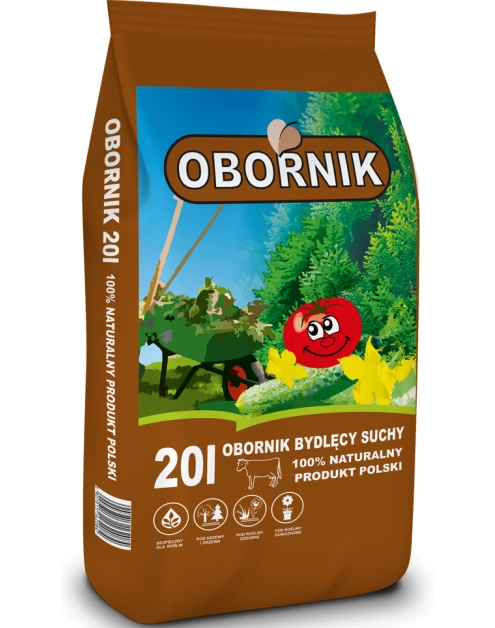 Zdjęcie: Obornik suszony nawóz bydlęcy 20 L BIOVITA