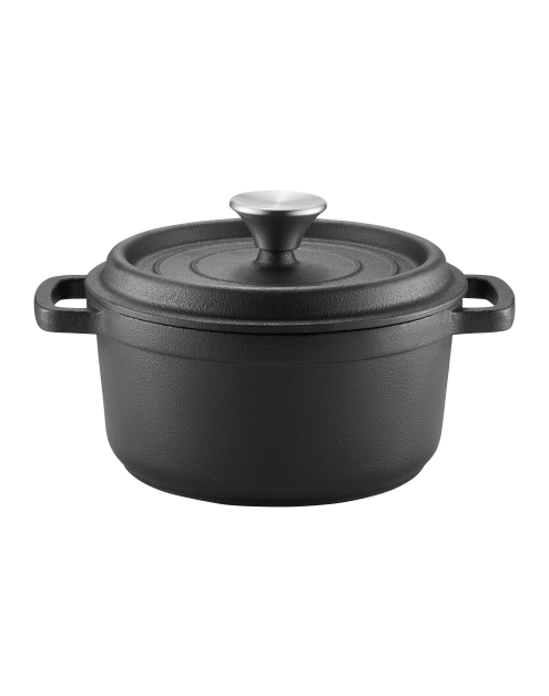 Zdjęcie: Garnek żeliwny z pokrywką Iron 24 cm AMBITION