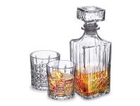 Zdjęcie: Zestaw do whisky Cascade karafka 900 ml + 4 szklanki 330 ml ALTOMDESIGN