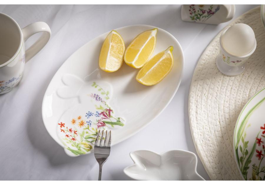 Zdjęcie: Naczynie owalne Przebudzenie natury z zającem 22,5x15x2 cm ALTOM DESIGN