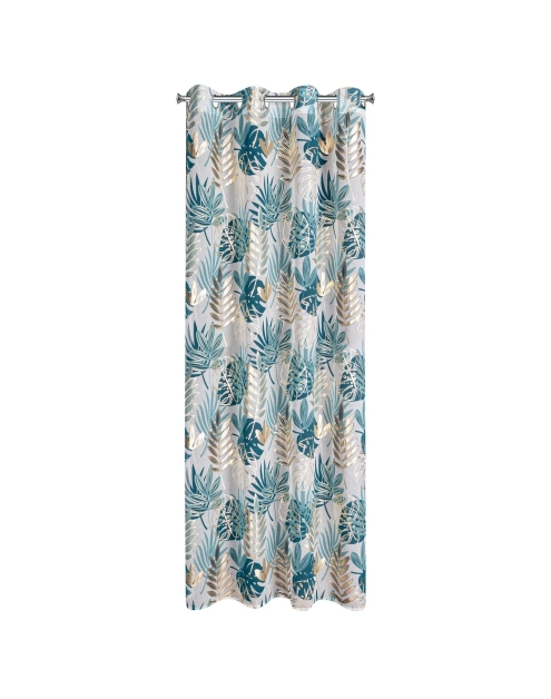 Zdjęcie: Zasłona gotowa Keri 140x250 cm turkusowy EUROFIRANY
