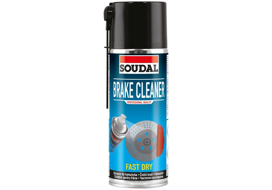 Zdjęcie: Spray czyszczący do układów hamulcowych Brake Cleaner 400 ml SOUDAL