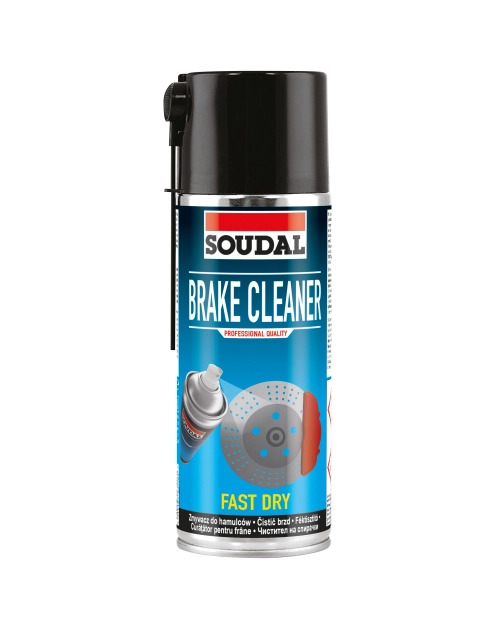 Zdjęcie: Spray czyszczący do układów hamulcowych Brake Cleaner 400 ml SOUDAL