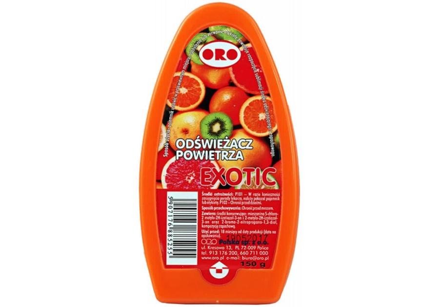 Zdjęcie: Odświeżacz powietrza w żelu, exotic, łódka ORO