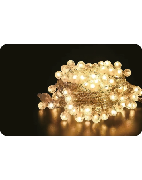 Zdjęcie: Lampki choinkowe kulka 7,5 m barwa ciepła VOLTENO