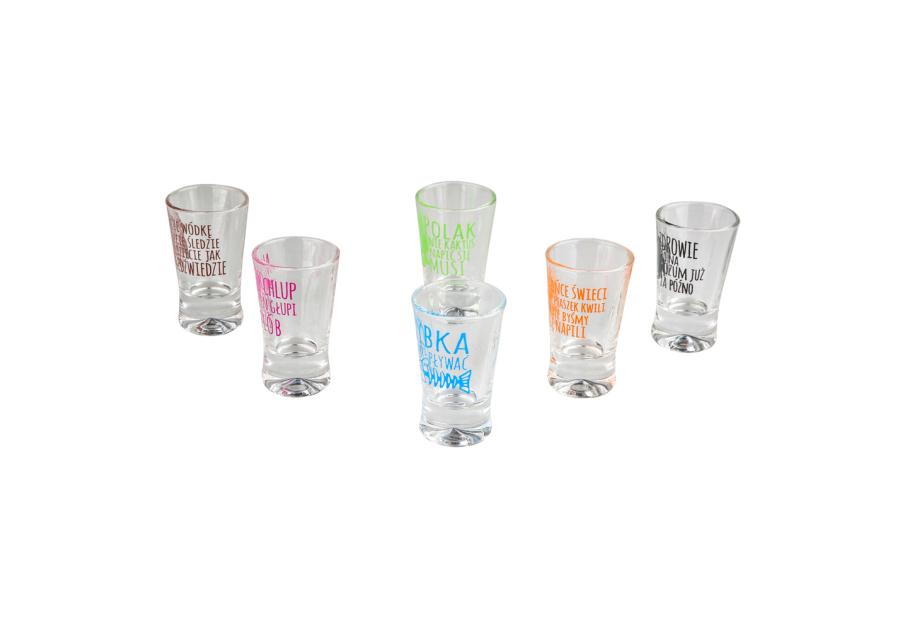 Zdjęcie: Komplet 6 kieliszków wódka Humor zwierzęta 25 ml GLASMARK