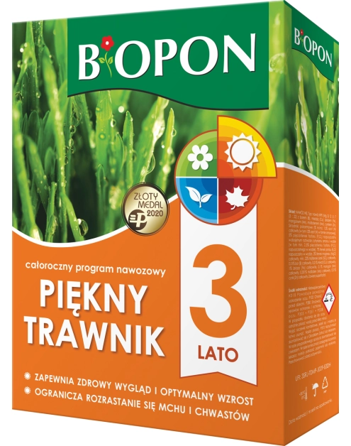 Zdjęcie: Nawóz Piękny Trawnik Lato 2 kg granulat BOPON