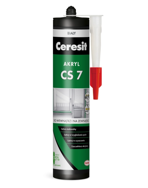 Zdjęcie: Uszczelniacz akrylowy CS7 biały CERESIT