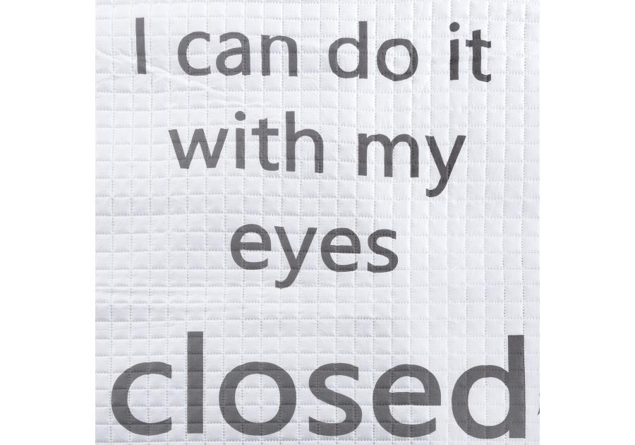 Zdjęcie: Narzuta Raisa 220x240 cm biało-czarna EUROFIRANY