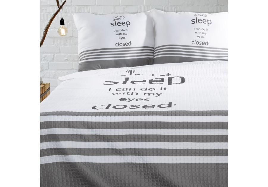 Zdjęcie: Narzuta Raisa 220x240 cm biało-czarna EUROFIRANY