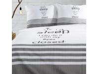 Zdjęcie: Narzuta Raisa 220x240 cm biało-czarna EUROFIRANY