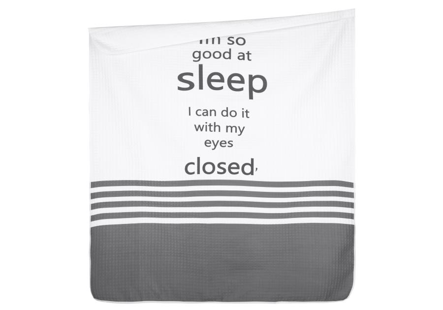 Zdjęcie: Narzuta Raisa 220x240 cm biało-czarna EUROFIRANY