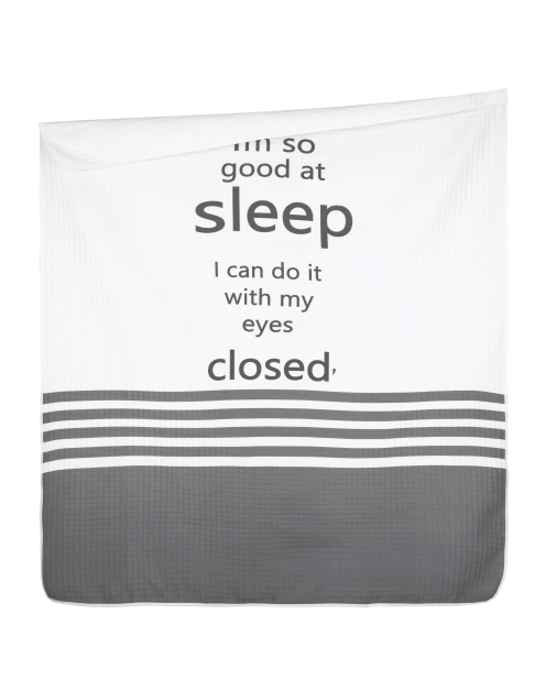 Zdjęcie: Narzuta Raisa 220x240 cm biało-czarna EUROFIRANY