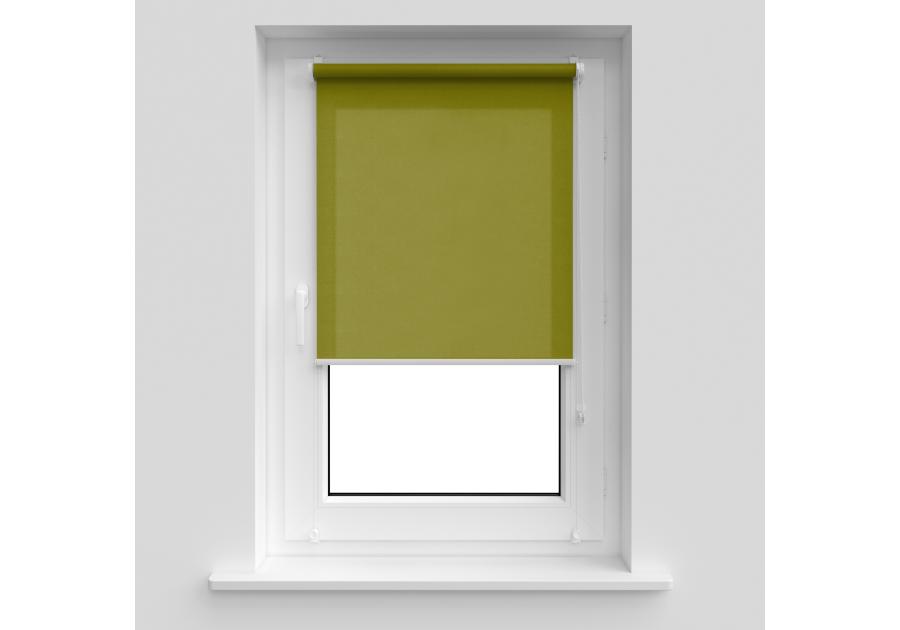 Zdjęcie: Roleta Mini Lux 76x230 cm kolor 528 ciemny zielony DECODESIGN