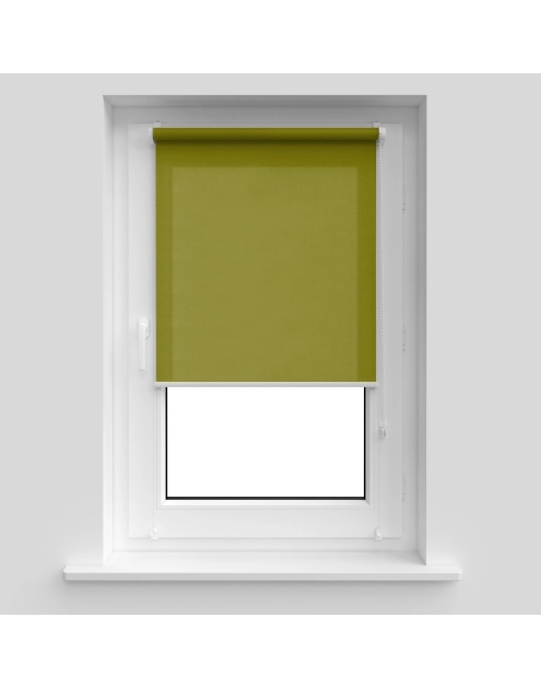 Zdjęcie: Roleta Mini Lux 76x230 cm kolor 528 ciemny zielony DECODESIGN