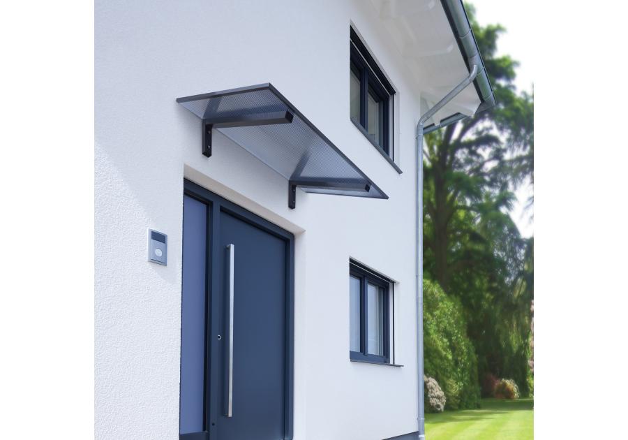 Zdjęcie: Zadaszenie PT/SE antracyt 1500x980 PC 16 mm GUTTA