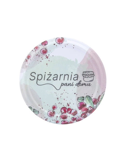 Zdjęcie: Komplet 10 zakrętek z napisem Spiżarnia Pani Domu fi 66 4-zaczepowych ALTOM DESIGN