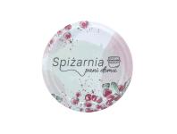 Zdjęcie: Komplet 10 zakrętek z napisem Spiżarnia Pani Domu fi 66 4-zaczepowych ALTOM DESIGN