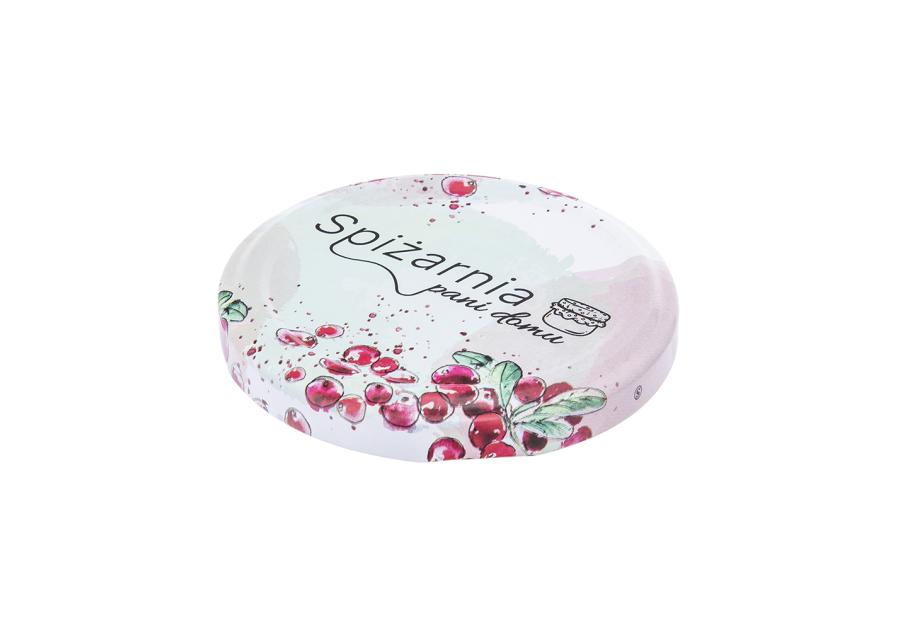 Zdjęcie: Komplet 10 zakrętek z napisem Spiżarnia Pani Domu fi 66 4-zaczepowych ALTOM DESIGN