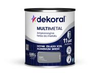 Zdjęcie: Farba do metalu Multimetal szara 0,65 L DEKORAL