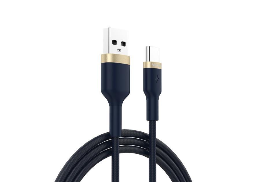 Zdjęcie: Kabel USB - USB typ C 1 m premium line VA0059 VAYOX