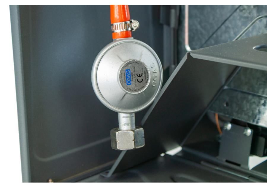 Zdjęcie: Piecyk gazowy z wężykiem i reduktorem, składany VO2821 VOLTENO