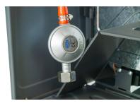 Zdjęcie: Piecyk gazowy z wężykiem i reduktorem, składany VO2821 VOLTENO