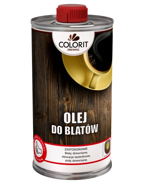 Zdjęcie: Olej do blatów, bezbarwny 500 ml COLORIT