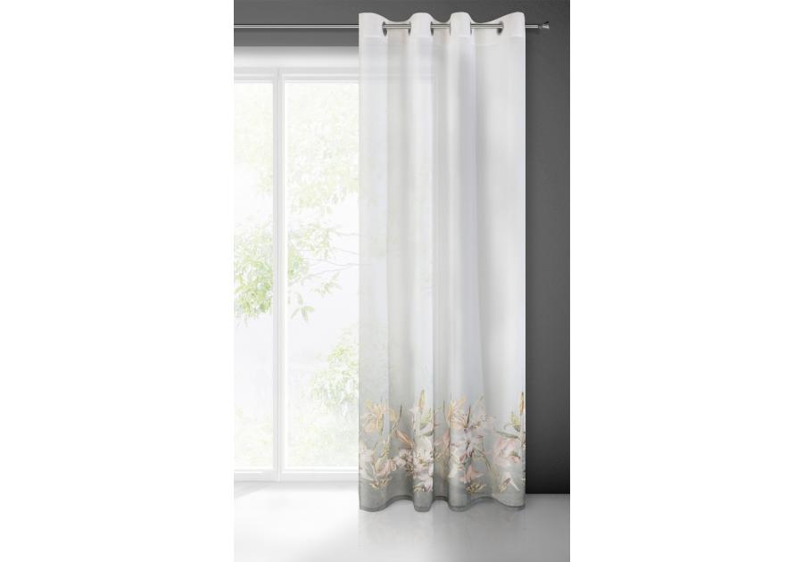 Zdjęcie: Zasłona gotowa Pamela 140x250 cm biały EUROFIRANY