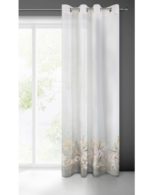 Zdjęcie: Zasłona gotowa Pamela 140x250 cm biały EUROFIRANY