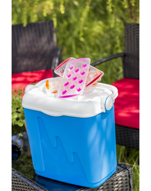 Zdjęcie: Foremki do kostek lodu czerwone GALICJA