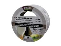 Zdjęcie: Taśma maskująca PVC karbowana 48 mm x 25 m PERFECT