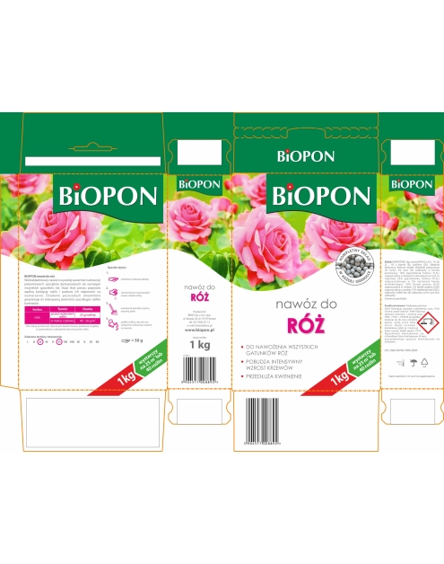 Zdjęcie: Nawóz do róż 1 kg BOPON