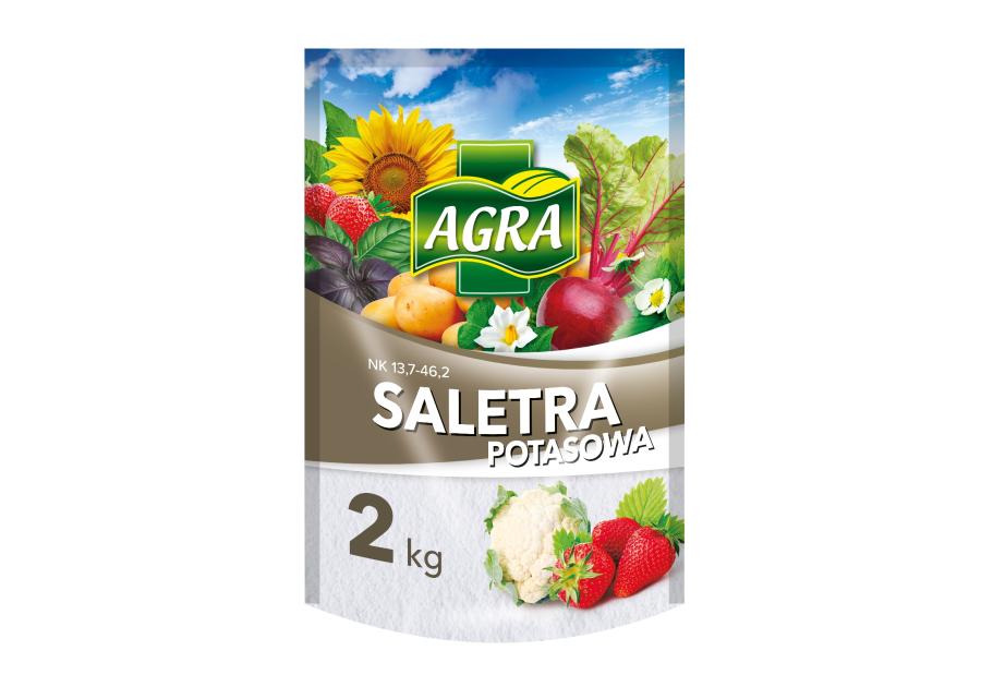 Zdjęcie: Saletra potasowa rozpuszczalna Agra 2kg AGRECOL