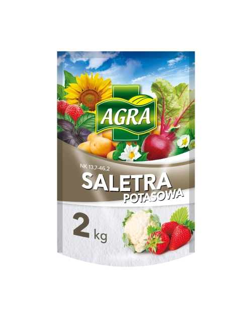 Zdjęcie: Saletra potasowa rozpuszczalna Agra 2kg AGRECOL