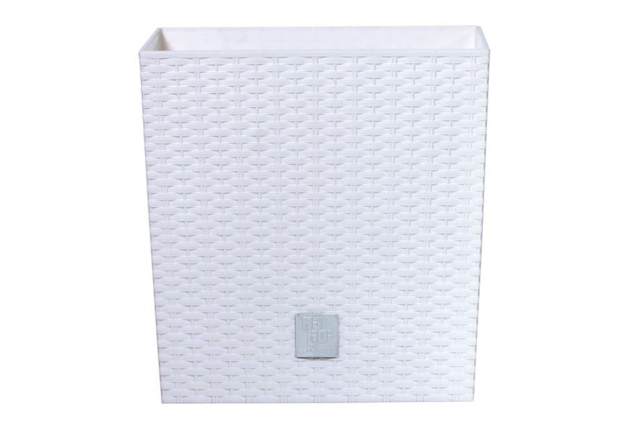 Doniczka Rato Low biały 22,5 cm PROSPERPLAST