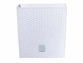 Doniczka Rato Low biały 22,5 cm PROSPERPLAST